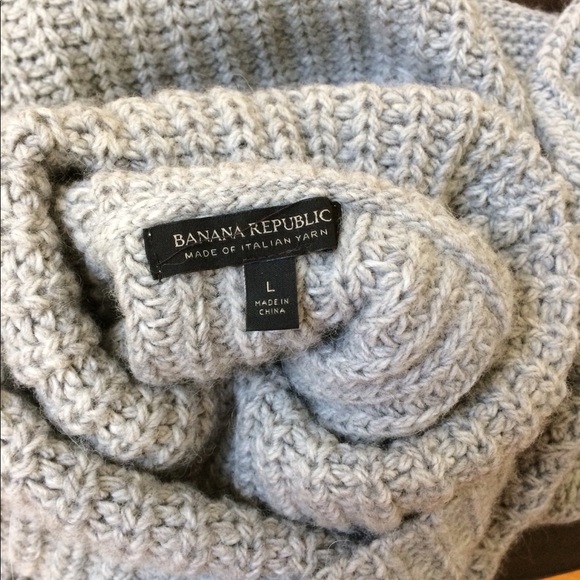 Banana Republic chunky sweater grey M - Picture 7 of 7